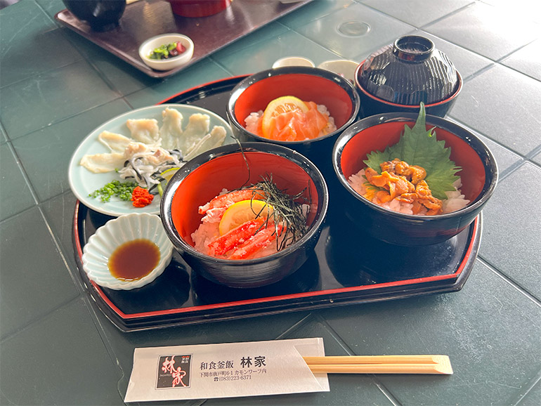 カモンワーフのランチ