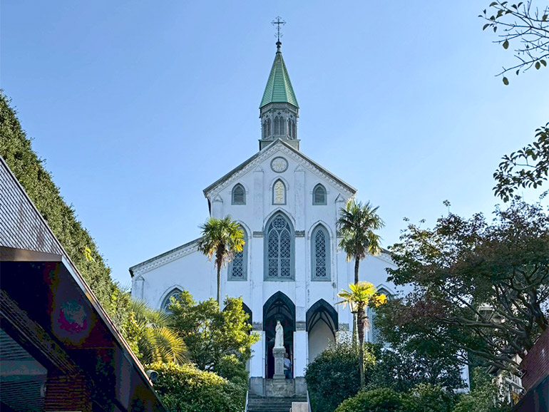大浦天主堂の景色