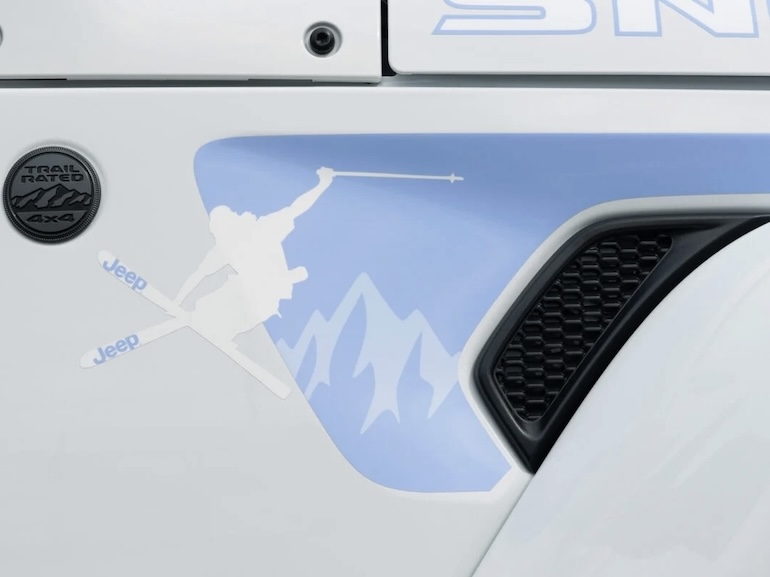 Jeep® Wrangler Snow Traceの外装