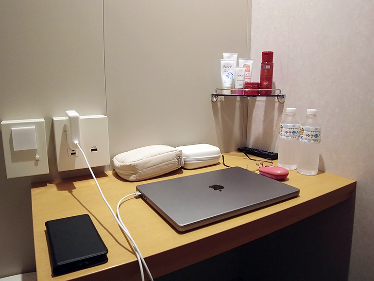 新造船「けやき」の客室