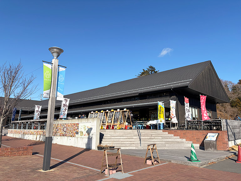 道の駅おながわの景色