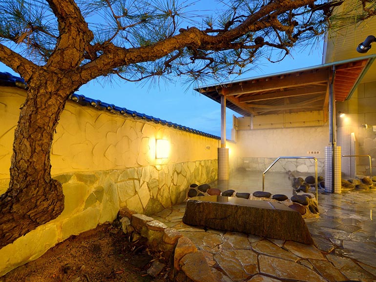 天然温泉みちしおの温泉