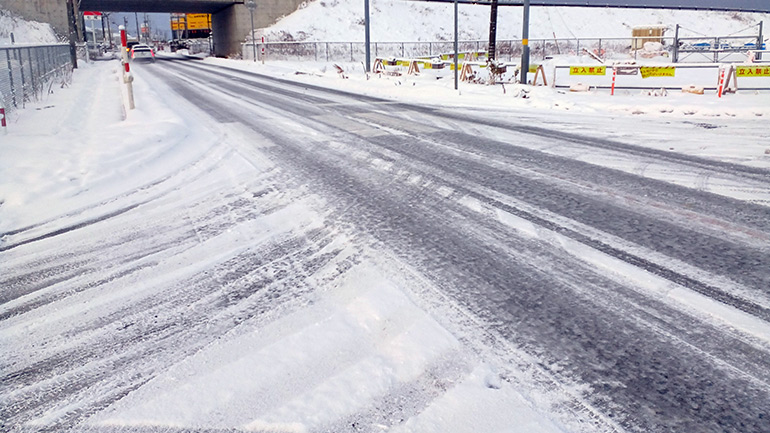 軽自動車の雪道走行で怖かった瞬間