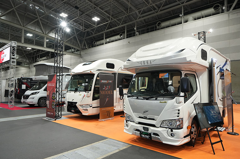 前回の名古屋キャンピングカーフェアの様子