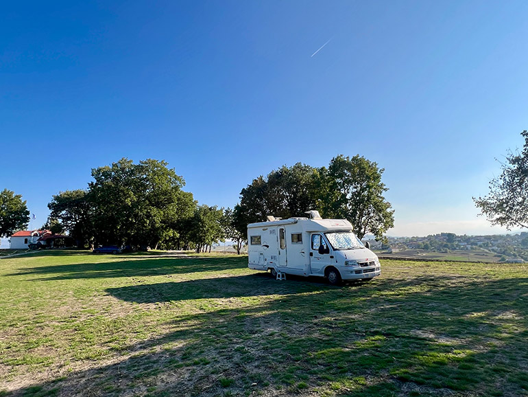 ギリシャのキャンプ場