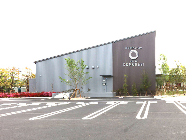 RVパークsmart 佐賀の湯処 KOMOREBIの駐車場