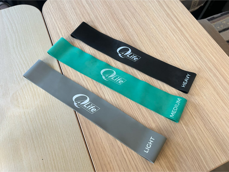 使用しているゴムバンド