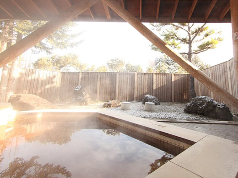 峠の湯びほろの温泉