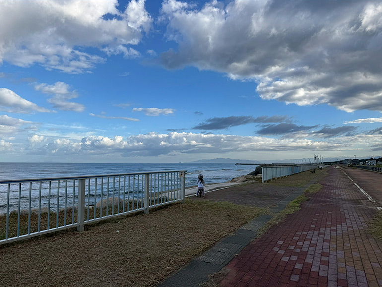海沿いのキャンプ場