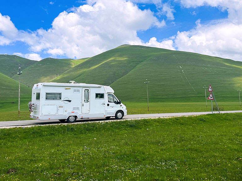 春のヨーロッパの風景