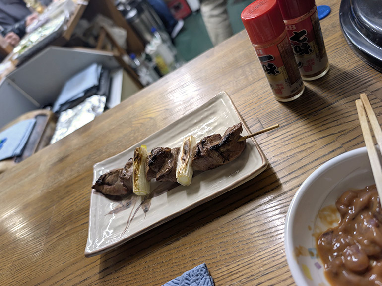 立ち呑み処駅の料理