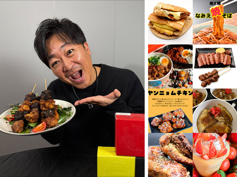 東北キャンピングカーショーに登場する人気インフルエンサー「ながの社長」