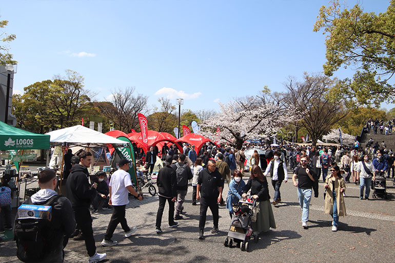 過去のアウトドアデイジャパンの様子