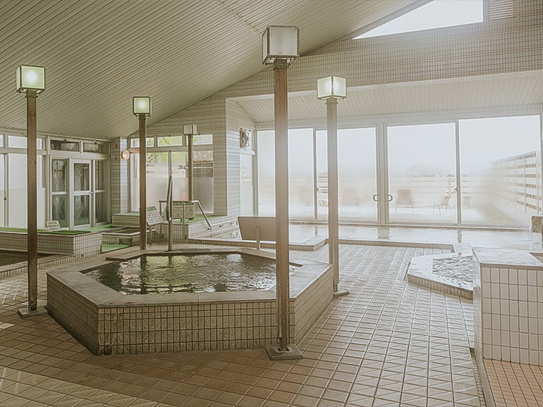 新鶴温泉んだの温泉