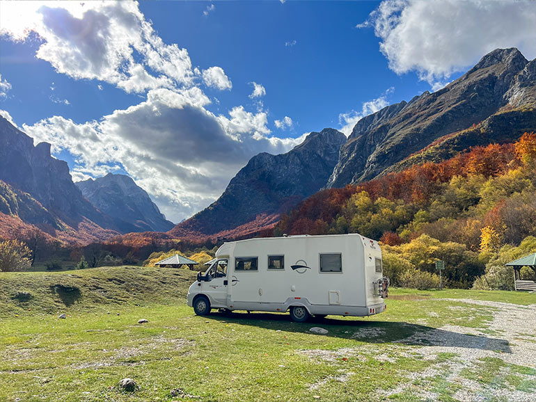 春のヨーロッパの風景