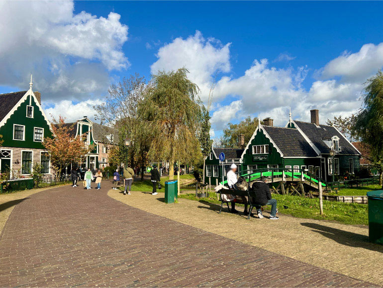 ザーンセ・スカンスの景色