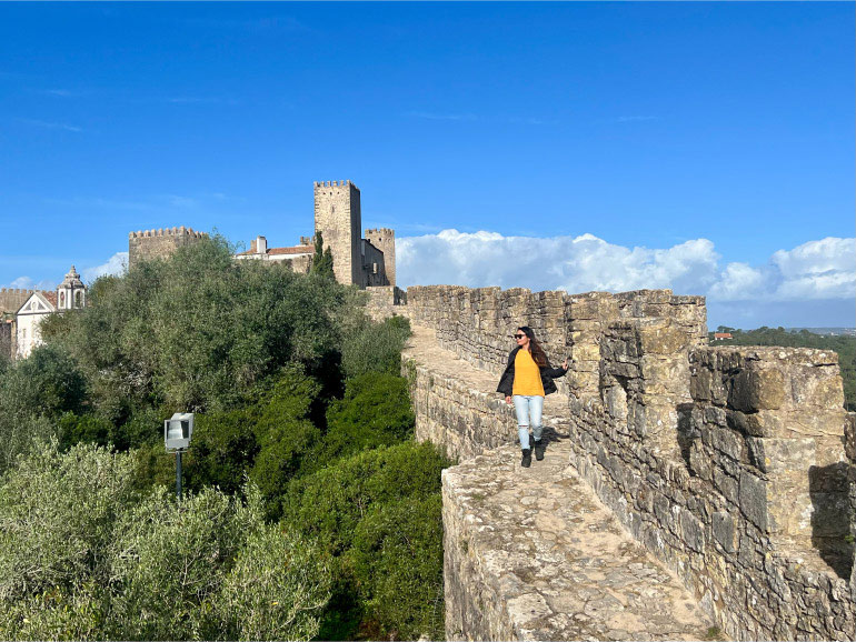オビドスの景色