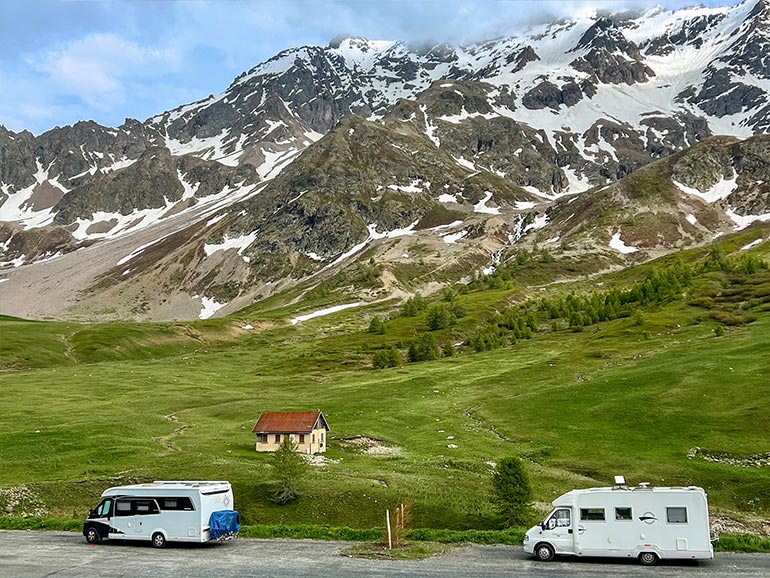 コル・デュ・ローテレの景色