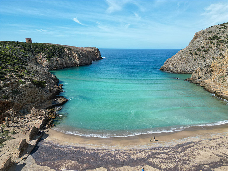 イタリア・サルディーニャ島の景色