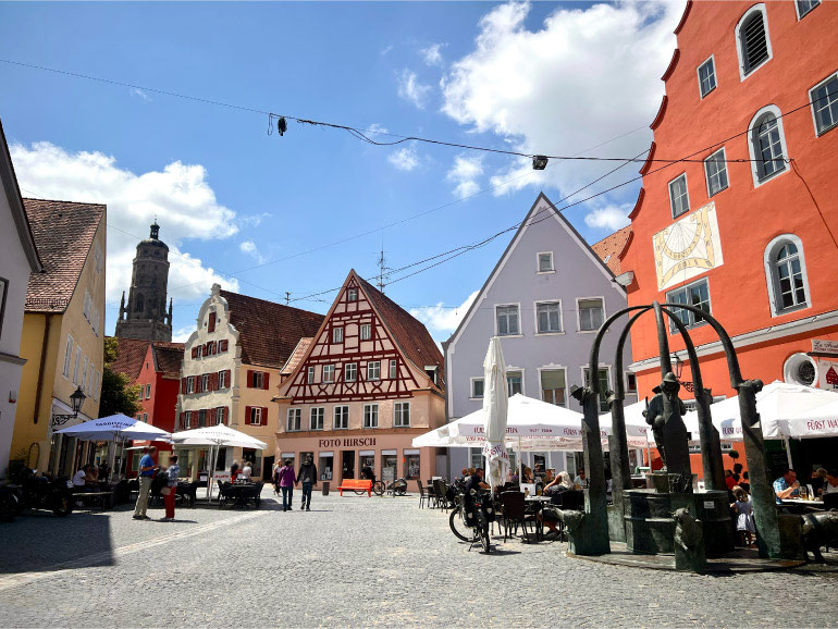 ローテンブルク・オプ・デア・タウバーの景色