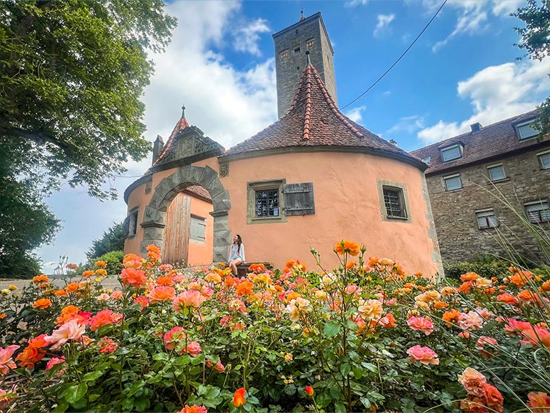 ローテンブルク・オプ・デア・タウバーの景色
