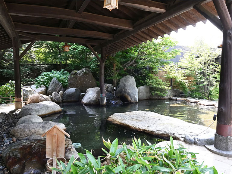 深谷花園温泉 花湯の森の温泉