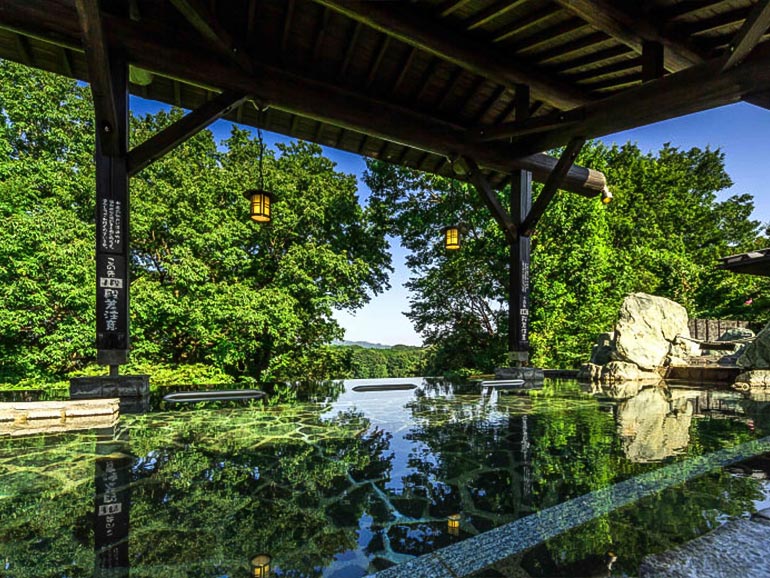宮沢湖温泉 喜楽里の温泉