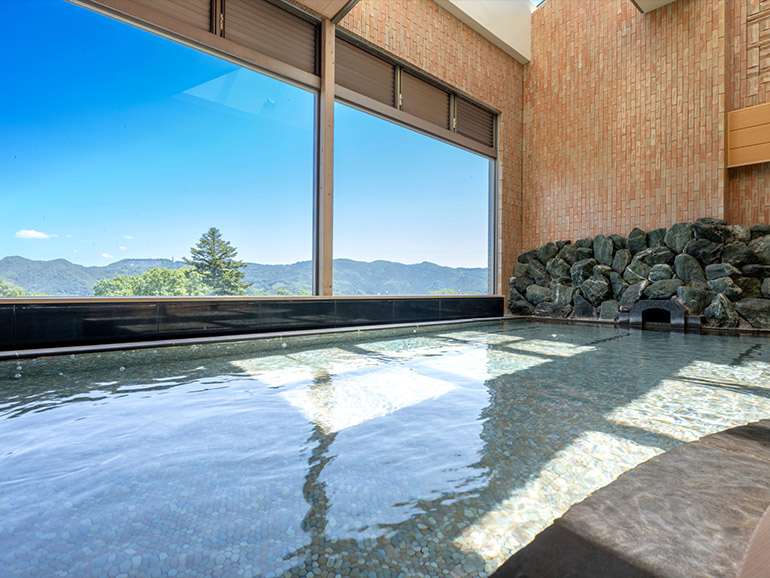 ヘリテイジ美の山の温泉