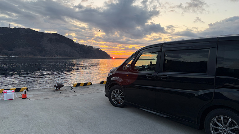 ボウズ・強風・花粉……困ったことと対策 釣り場の朝