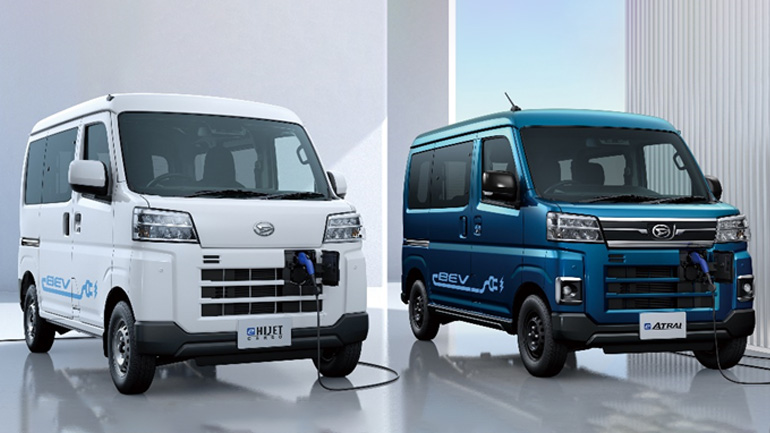 e-ハイゼット カーゴ 4シーター、e-アトレー RS