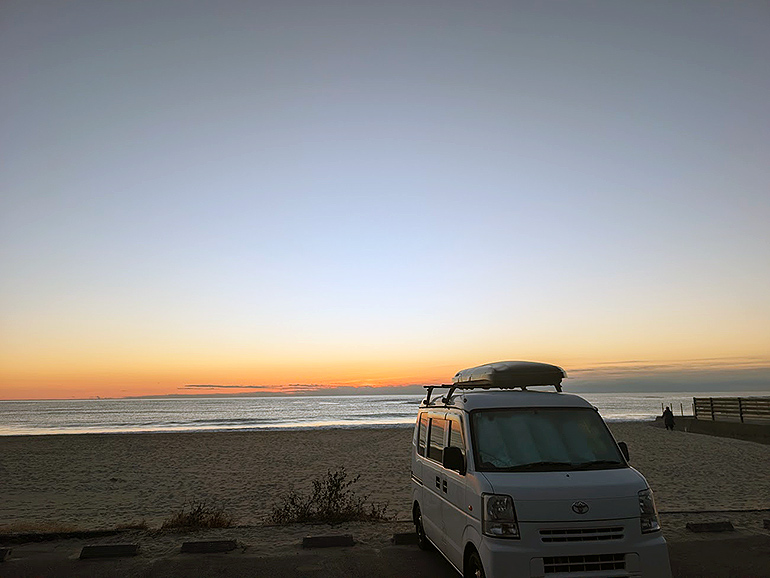 茨城県日立の海岸