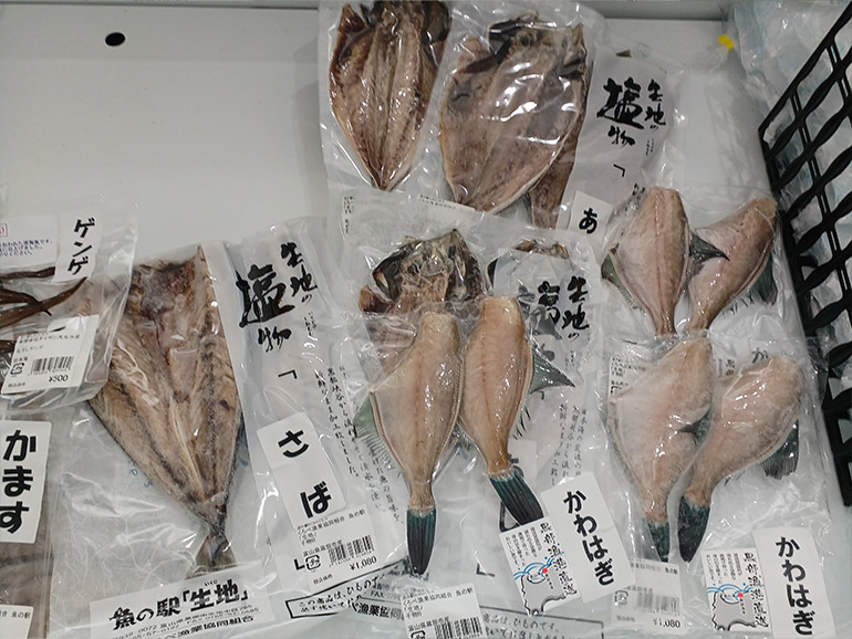 道の駅 KOKO黒部の商品