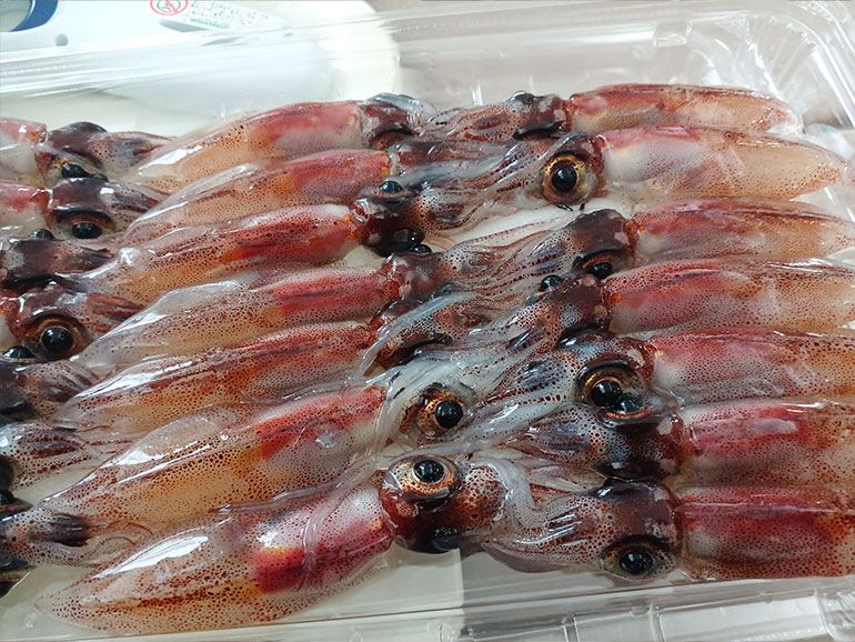 ホタルイカの商品