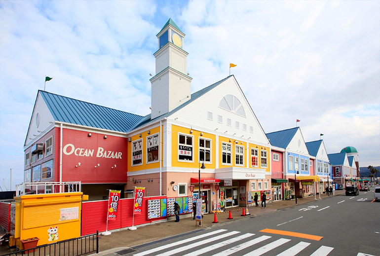 道の駅 伊東マリンタウンの全体