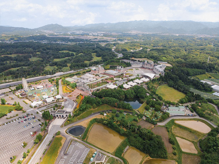 道の駅 神戸フルーツ・フラワーパーク大沢の全景