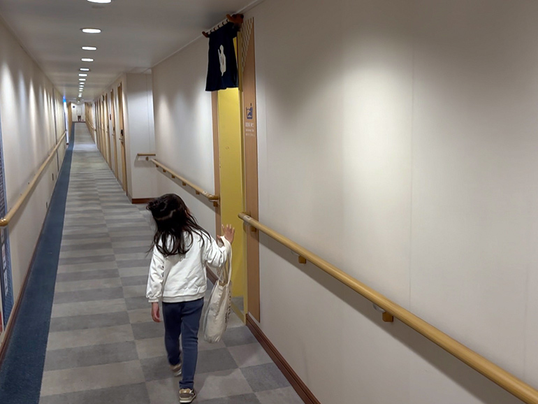 さんふらわあの温泉入り口