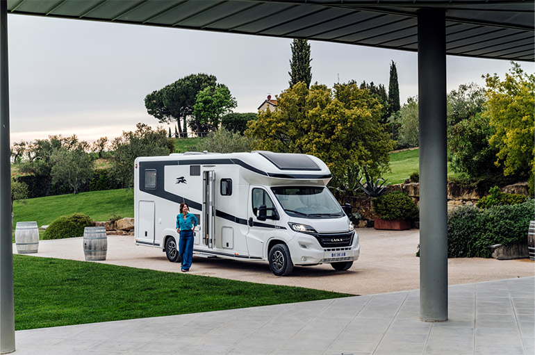 LAIKAのモーターホーム