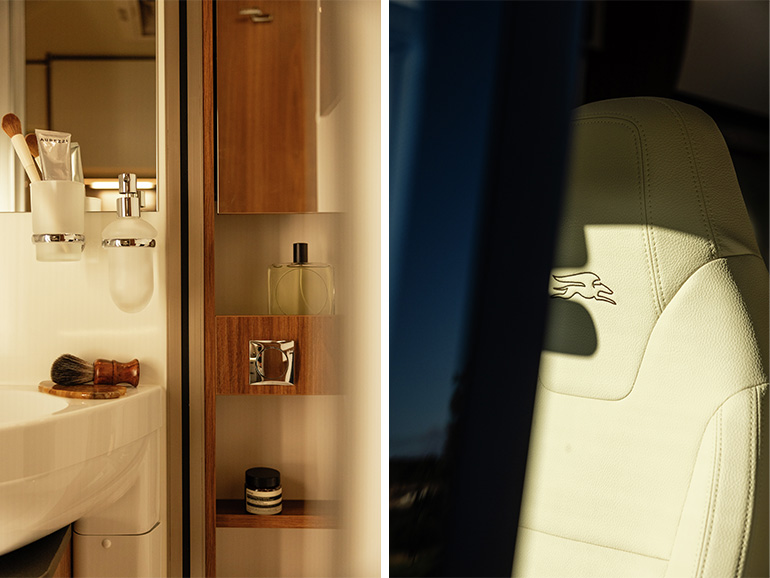 Ecovip Titanio車内