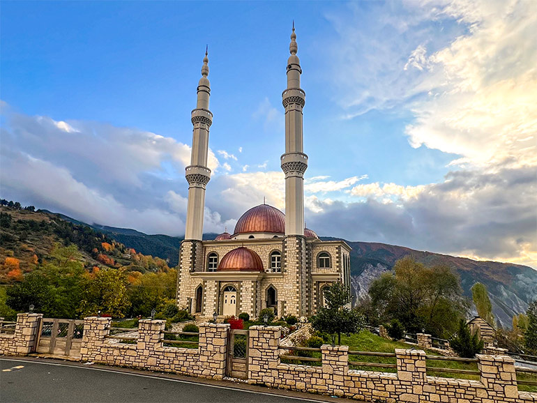 ミナレットの景色