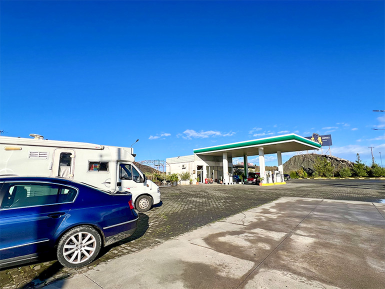 アルバニアの車中泊スポット