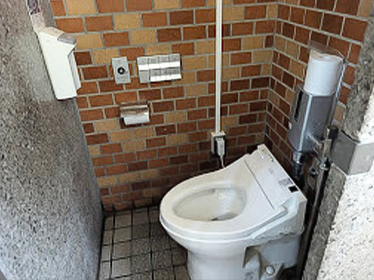 モール505のトイレ