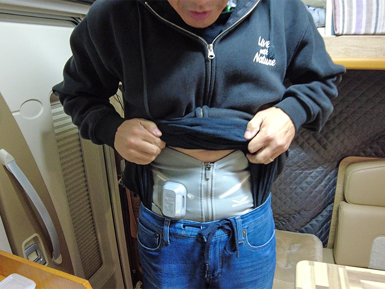 SIXPAD Medical Core使用中