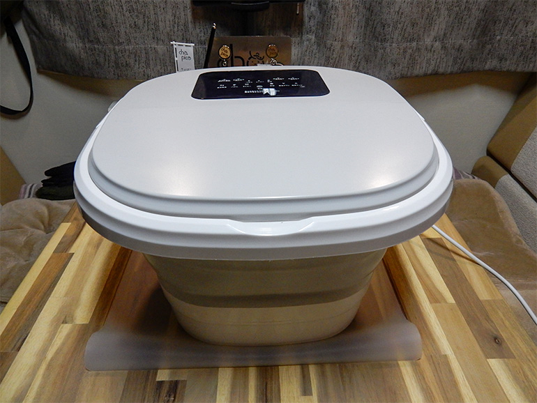 折りたたみ電気足湯器