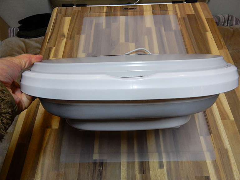 折りたたみ電気足湯器