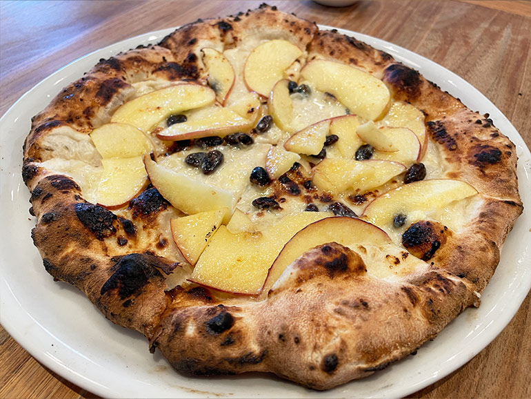 道の駅おながわでの食事