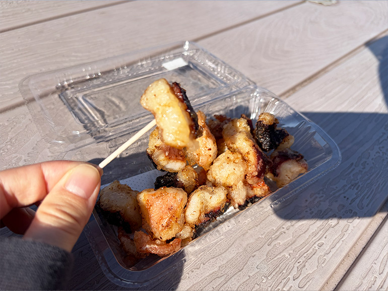 タコの唐揚げ