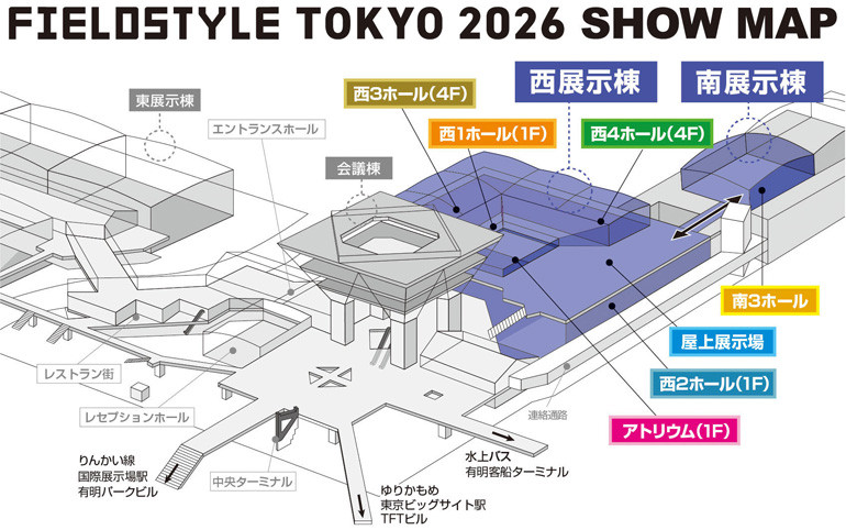 FIELD STYLEのマップ