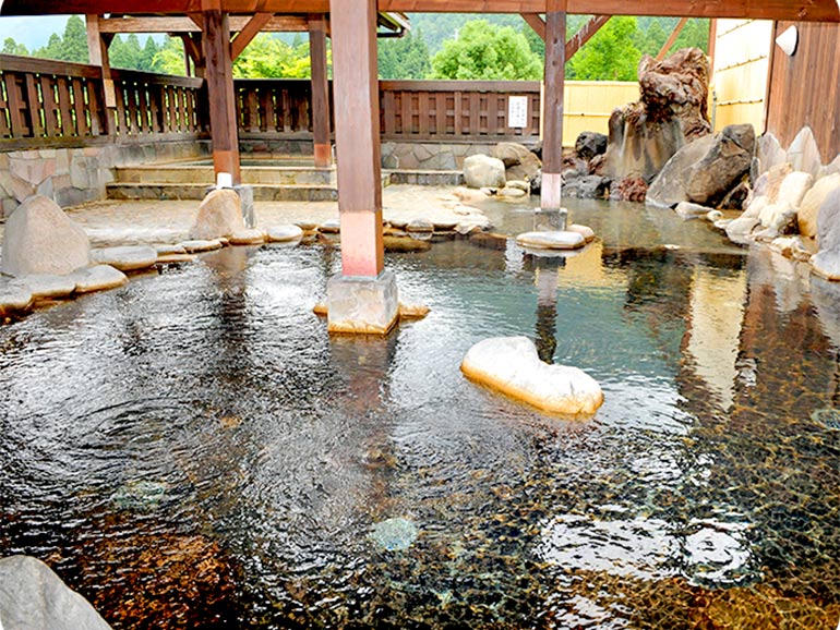 板取川温泉バーデェハウスの温泉