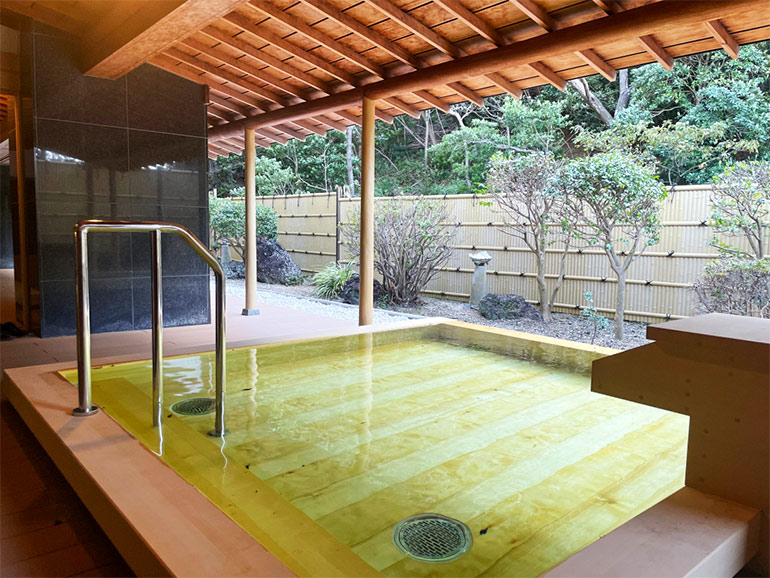 西伊豆クリスタルビューホテルの温泉