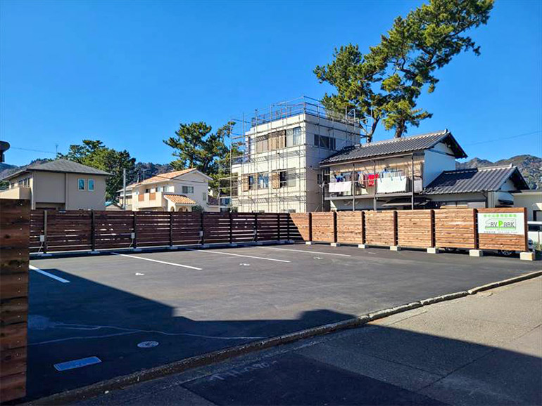 RVパーク用宗～Mochimune～の駐車場
